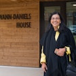 The Carol Swann-Daniels House is one of the four Colby College residence halls named after trailblazing alumnae.